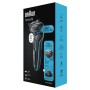 Braun Series 5 51-M1200s Rasoio Trimmer Nero, Blu (51-M1200s) (432654)