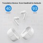 Timekettle M3 Translator Auricolare Wireless In-ear Musica e Chiamate Bluetooth Bianco (6971362040215)