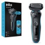 Braun Series 5 51-M1000s Rasoio Nero, Blu
