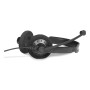EPOS | SENNHEISER IMPACT SC 60 Auricolare Cablato A Padiglione Musica e Chiamate Nero, Argento (1000668)