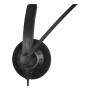 EPOS | SENNHEISER IMPACT SC 60 Auricolare Cablato A Padiglione Musica e Chiamate Nero, Argento (1000668)