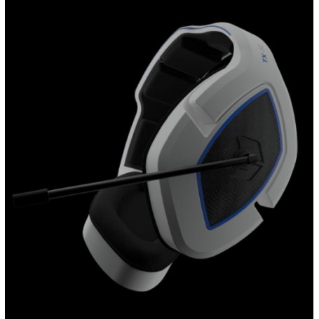 Gioteck TX-50 Auricolare Cablato A Padiglione Giocare Nero, Blu, Bianco (TX50PS5-11-MU)