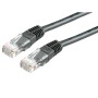 Value UTP Patch Cord Cat.6, black 1 m cavo di rete Nero U/UTP (UTP) (RO21.99.1535)