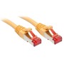 Lindy Rj45/Rj45 Cat6 3m cavo di rete Giallo S/FTP (S-STP) (47765)