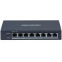 HIKVISION SWITCH 4 GIGABIT POE PORTS, 4 GIGABIT RJ45, 802.3AF/AT, POE POWER BUDGET 60W (DS-3E0508P-O)