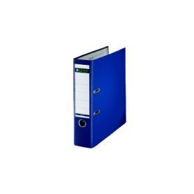 Leitz Plastic Lever Arch File A4 80mm 180° Blue raccoglitore ad anelli Blu (10105035)