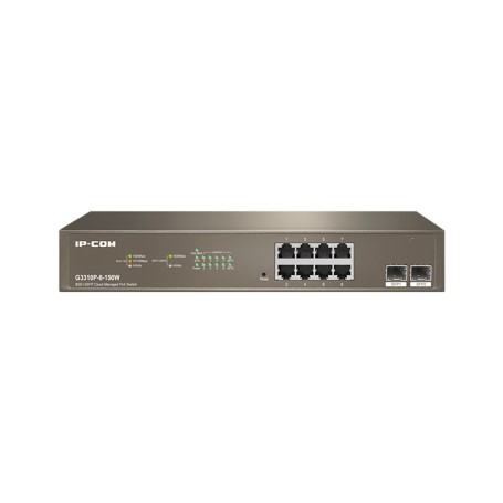 IP-COM Networks G3310P-8-150W switch di rete Gestito L2 Gigabit Ethernet (10/100/1000) Supporto Power over Ether (G3310P-8-150W)