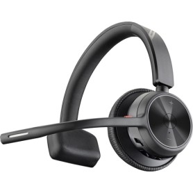 POLY Cuffia wireless Voyager 4310 UC - Cuffia monoaurale Bluetooth con microfono a cancellazione di rumore montato su  (76U48AA)