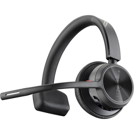 POLY Cuffia wireless Voyager 4310 UC - Cuffia monoaurale Bluetooth con microfono a cancellazione di rumore montato su  (76U48AA)