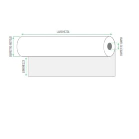 CF2 ROTOLO PLOTTER 60GR 61 X 50 (61P26-8814)