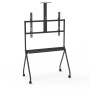 Napofix VWA1166B carrello e supporto multimediale Nero Pannello piatto Carrello multimediale (NPF10297)