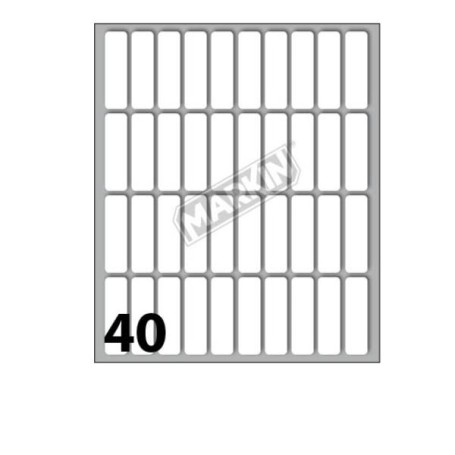 CF 400 ETICHETT 34X10MM (X11025)