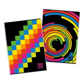 CF10 QUADERNO BLACK FLUO A4 80G 4M (8459)