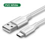 Ugreen 60121 cavo USB 1 m USB 2.0 USB A USB C Bianco