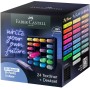 Faber-Castell 254602 evidenziatore 24 pz Punta smussata Multicolore