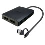 USB-A/USB-C DUAL 4K DP VIDEO ADAPT. (DUAL4KDP)