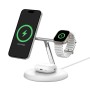 Belkin WIZ023VFWH Caricabatterie per dispositivi mobili Cuffie, Smartphone, Orologio intelligente Bianco USB Carica wireless Int