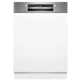 Bosch SMI4ECS30E - Lavastoviglie semi-integrata, 60 cm, acciaio spazzolato