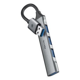 NGS IHUB4 MICRO USB 3.2 Gen 1 (3.1 Gen 1) Type-A 5000 Mbit/s Argento (IHUB4MICRO)