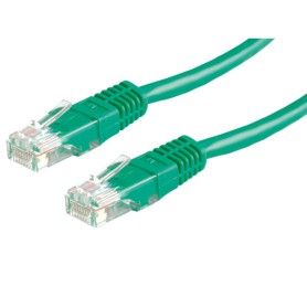 Value UTP Patch Cord Cat.6, green 2 m cavo di rete Verde U/UTP (UTP) (RO21.99.1543)