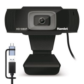 WEBCAM 1080P FULL HD - USB-A + USB-C (HWCAM1080-CX)