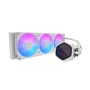 COOLER MASTER DISSIPATORE A LIQUIDO ATMOS II, 2X120MM ARGB, KIT SCHERMO PIXEL INCL, BIANCO (MLX-D36M-A25SZ-PW)