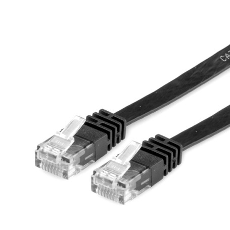 VALUE 21.99.0821 cavo di rete Nero 1 m Cat6a U/UTP (UTP) (RO21.99.0821)