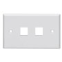 Leviton 41070-2WS presa energia RJ-45 Bianco