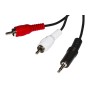 Link Accessori LKC3518 cavo audio 1,8 m 3.5mm 2 x RCA Nero