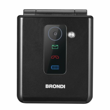 Brondi Flipper 6,1 cm (2.4") Nero Telefono cellulare basico (10281070) (FLIPNR)