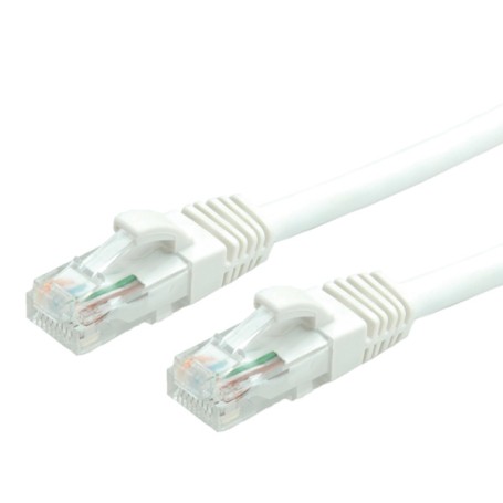 VALUE 21.99.1026 cavo di rete Bianco 0,5 m Cat6 U/UTP (UTP)