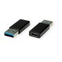 VALUE Adapter, USB 3.2 Gen 1, Type A - C, M/F USB Type A USB Type C Nero (12.99.2998)