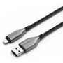 LIGHTNING TO USB-A 1MT BK (CY4658PCCAL)