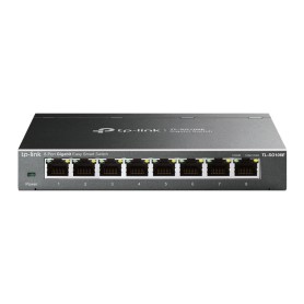 TP-LINK TL-SG108E Non gestito L2 Gigabit Ethernet (10/100/1000) Nero (TL-SG108E)