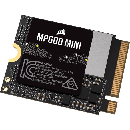 Corsair MP600 Mini 1 TB M.2 PCI Express 4.0 NVMe 3D TLC NAND (CSSD-F1000GBMP600MNR2)