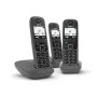 Gigaset AS490 Trio Telefono analogico/DECT Identificatore di chiamata Nero (L36852H2810K143)