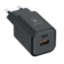 ALIMENTATORE ATLANTIS UNIVERSALE per NOTEBOOK P008-PD65GN-2U AC 65W output 1xUSB 1xUSB-C PD