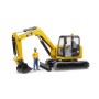 BRUDER Cat Mini Excavator with worker (2466) (02466)