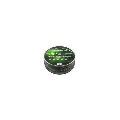 MediaRange MR403 DVD vergine 4,7 GB DVD-R 25 pz (MR403)