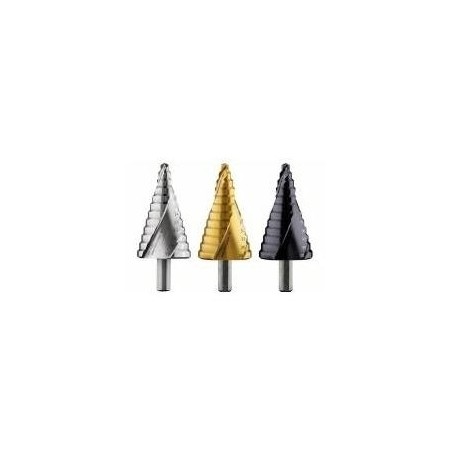 HSS-Stufenbohrer,  6mm -  39mm (12 Stufen, mit Spiralnut) (2608597521)