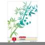 Arbeitsblock A4 GREENline 50 Blatt Lineatur 02 Motiv Panda, College Block (liniert, A4) (50039906)