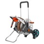 Schlauchwagen CleverRoll M Easy Metall Set (grau/orange, 25 Meter, mit Anschlssen) (18547-20)