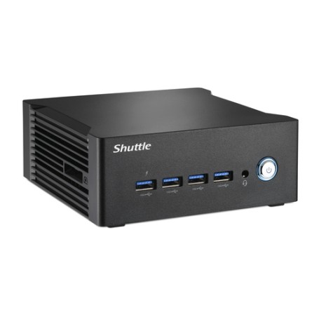 Shuttle Nano PC NA10H PC con dimensioni 1 l Nero 8845HS 3,8 GHz (NA10H7)