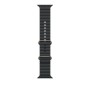Apple Cinturino Ocean nero (49 mm) - Titanio naturale (MXTL3ZM/A)