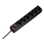 Hama 00030394 protezione da sovraccarico Nero 6 presa(e) AC 230 V 1,4 m
