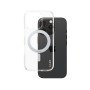 PanzerGlass CARE by ® Feature Cover Trasparente con Kickstand Argento & MagSafe iPhone 16 Pro (1326)