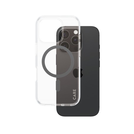 PanzerGlass CARE by PG BLK MagSafe iPhone16 6.3 Pro Pellicola proteggischermo trasparente Apple 1 pz (1346)
