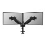 Neomounts DS65S-950BL2 Braccio per monitor 24-34" - molla a gas - Topfix - multiregolabile - 180°-stop