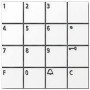 Siedle COM 611-02 W - Tastatur - Weiß - Siedle - 140 mA - 99 mm - 27 mm (200036516-00)