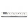 Kindermann 7449000305 cassetta di scarico Tipo F Alluminio, Bianco
